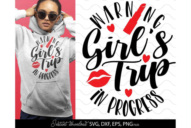 Girls Trip SVG | Friends Trip SVG | Girls Weekend SVG | Girls Friendship SVG SVG March Design Studio 