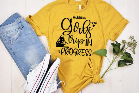 Girls Trip SVG I Vacation Shirt PNG I Summer Cut Files SVG Happy Printables Club 