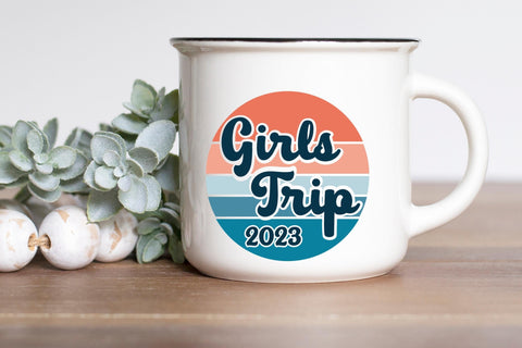 Girls Trip SVG, Summer SVG Files for Cricut, Beach svg, Travel svg, Vacation svg SVG Designing Digitals 