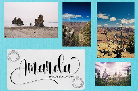 Girly Night Font Studio Natural Ink 