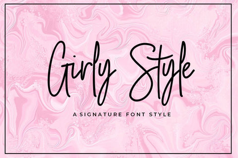 Girly Style Font Akrt Std 