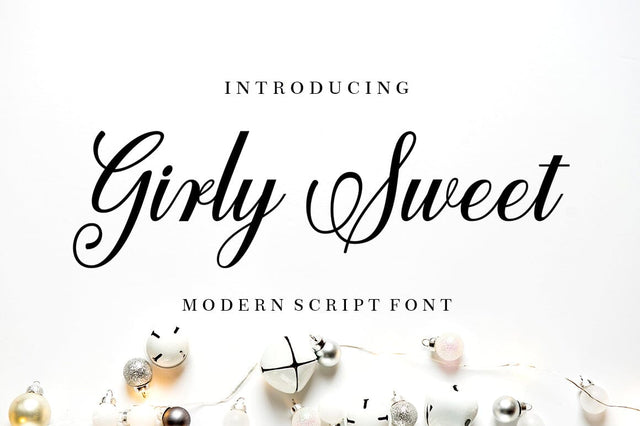 Girly Sweet Font Suza Studio 