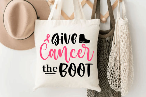 Give cancer the boot SVG Design SVG Regulrcrative 