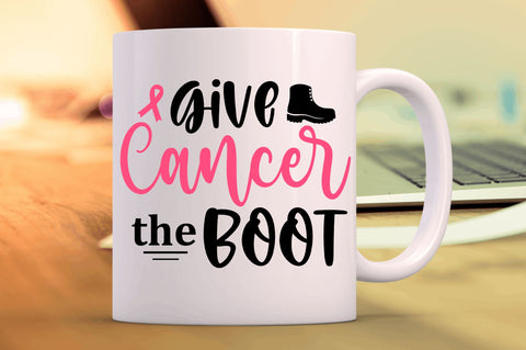 Give cancer the boot SVG Design SVG Regulrcrative 