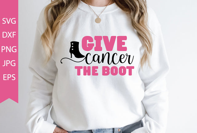 give cancer the boot SVG md faruk hossain 