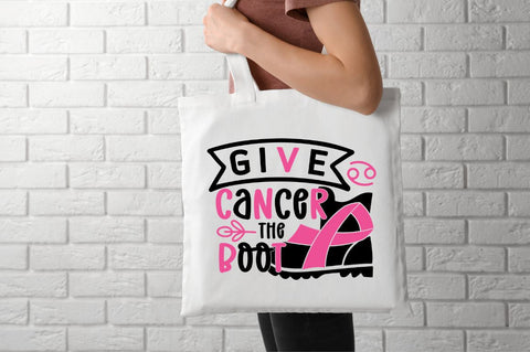 Give cancer the boot SVG SVG DESIGNISTIC 