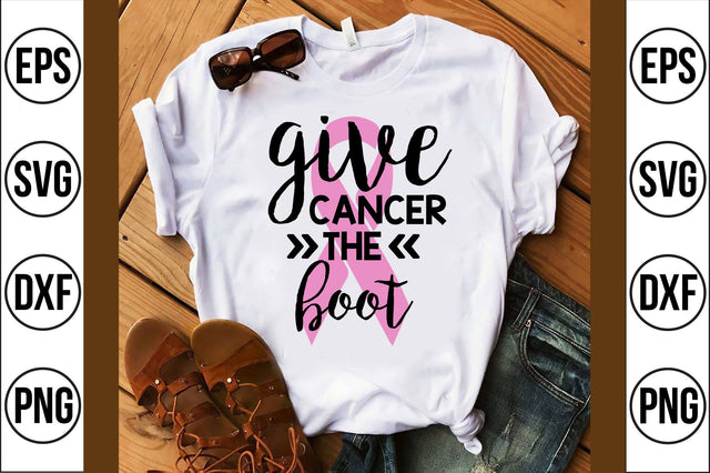 give cancer the boot svg SVG shah alam 