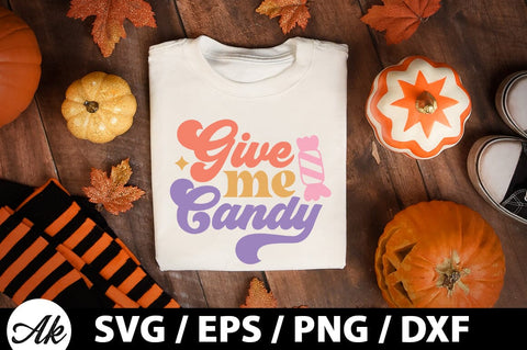 Give me candy Retro SVG SVG akazaddesign 