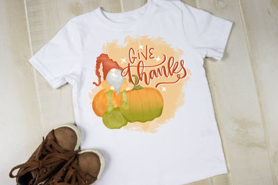 Give Thanks, Gnome Sublimation Designs PNG, Thanksgiving Sublimation, Fall Autumn Clipart, Gnome Clipart Sublimation dapiyupi store 