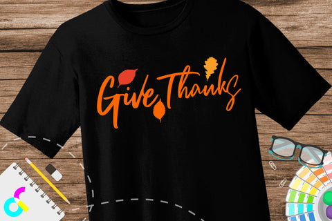 Give thanks, Happy Thanksgiving Day svg SVG Artinrhythm shop 
