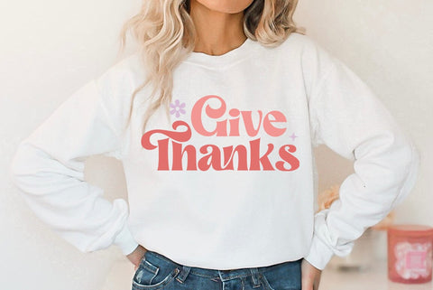 Give Thanks, Religious SVG SVG FiveStarCrafting 