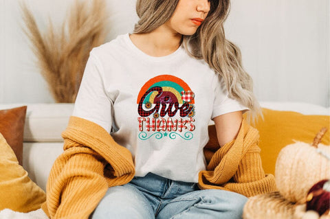 Give Thanks Sublimation SVGArt 