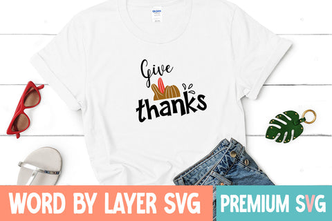 Give thanks SVG CUT FILE SVG Blessedprint 