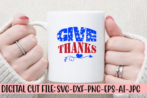 Give Thanks SVG Cut File SVG Syaman 
