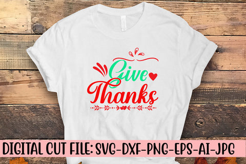 Give Thanks SVG Cut File SVG Syaman 
