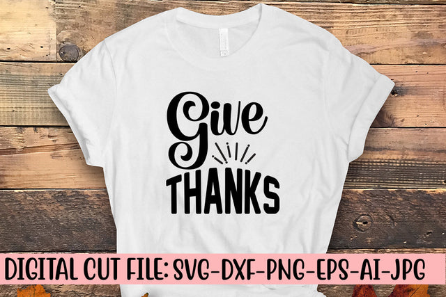 Give Thanks SVG Design SVG Syaman 
