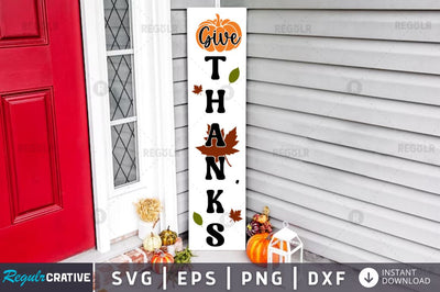 Give thanks SVG SVG Regulrcrative 