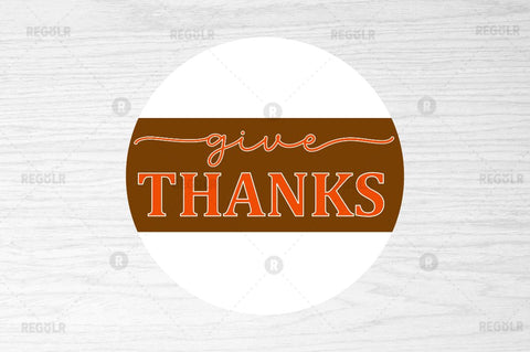 Give thanks SVG SVG Regulrcrative 