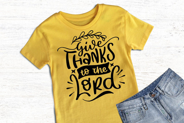 Give Thanks To The Lord SVG Thanksgiving Quotes SVG SVG dapiyupi store 