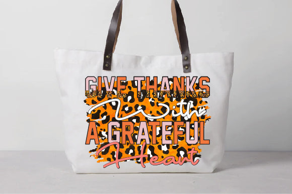 Give Thanks with a Grateful Heart Sublimation Sublimation Creativeart88 