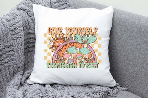 Give Yourself Permission to Rest Sublimation Sublimation Jagonath Roy 