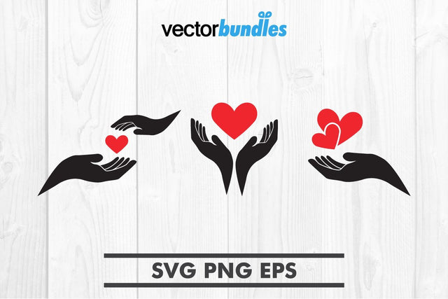 Giving love clip art svg SVG vectorbundles 