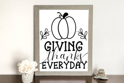 Giving Thanks Everyday SVG Thanksgiving Quotes SVG dapiyupi store 