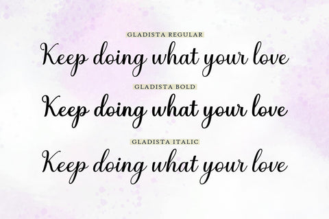 Gladista Font Attract Studio 