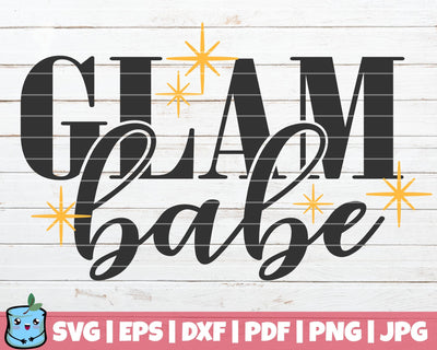 Glam Babe SVG MintyMarshmallows 