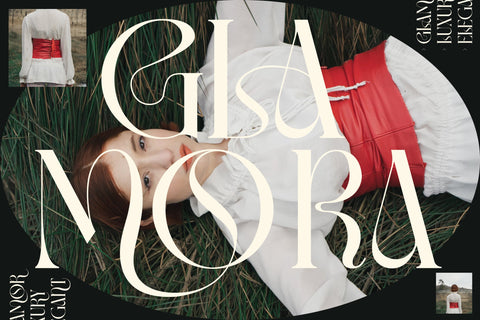 GLAMORA Typeface Font Storytype Studio 
