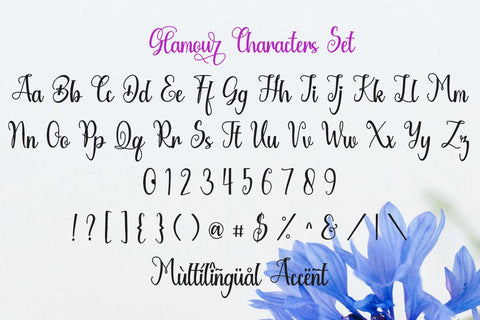 Glamour Font Supersemar Letter 