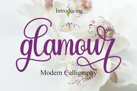 Glamour Font Supersemar Letter 