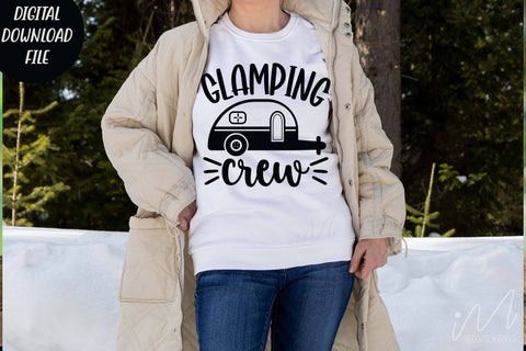 Glamping crew svg, Happy camping, Family camping t shirt svg, camping cricut SVG Isabella Machell 