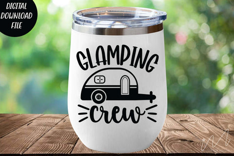 Glamping crew svg, Happy camping, Family camping t shirt svg, camping cricut SVG Isabella Machell 