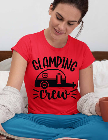 Glamping crew svg, Happy camping, Family camping t shirt svg, camping cricut SVG Isabella Machell 