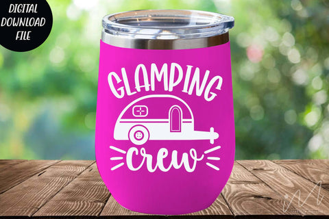 Glamping crew svg, Happy camping, Family camping t shirt svg, camping cricut SVG Isabella Machell 