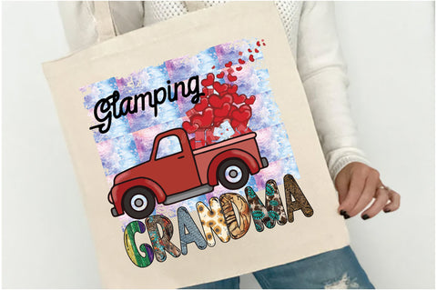 Glamping Grandma Sublimation Sublimation Jagonath Roy 
