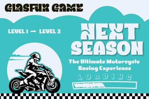 Glasfur - Bubble Display Font Font twinletter 