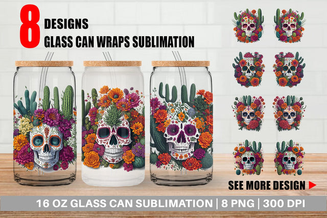 Glass Can Sublimation artnoy 