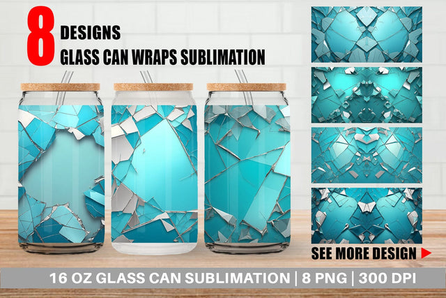 Glass Can Sublimation artnoy 