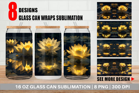 Glass Can Sublimation artnoy 