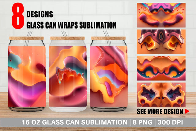 Glass Can Sublimation artnoy 