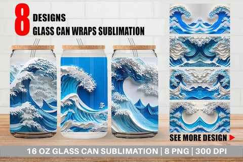 Glass Can Sublimation artnoy 