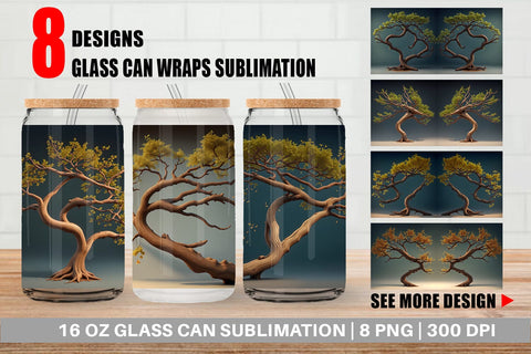 Glass Can Sublimation artnoy 