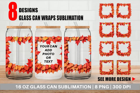 Glass Can Sublimation artnoy 