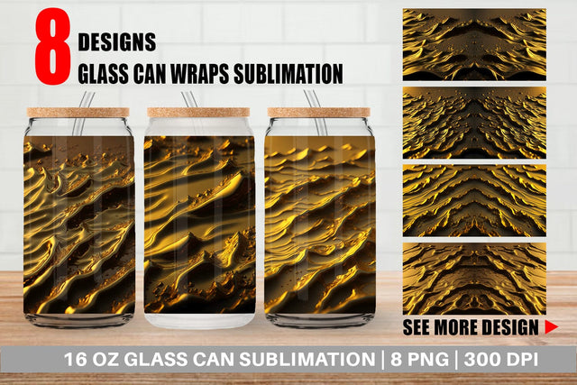 Glass Can Sublimation artnoy 