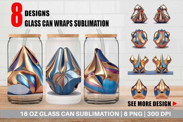 Glass Can Sublimation artnoy 