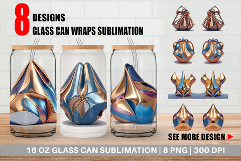 Glass Can Sublimation artnoy 
