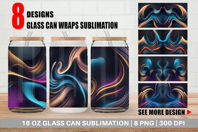 Glass Can Sublimation artnoy 