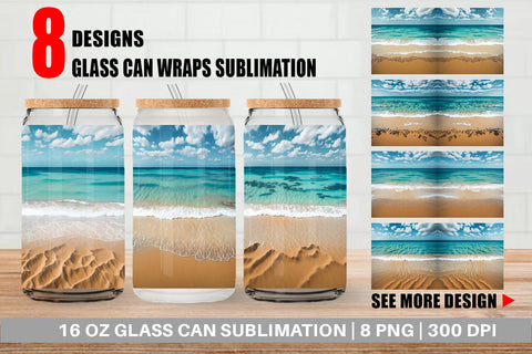 Glass Can Sublimation artnoy 